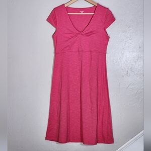 Toad And Co Pink V-Neck Dress